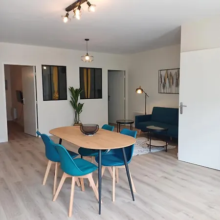 T3 Du Canal, 2chs, 2 Sdb, 3 Lits, Wifi Apartment